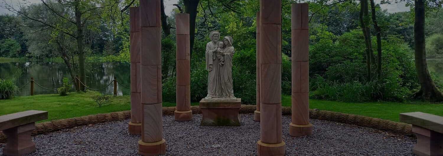 The shrine at Thornycroft Hall